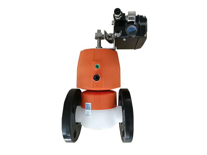 PVDF氣動(dòng)隔膜閥